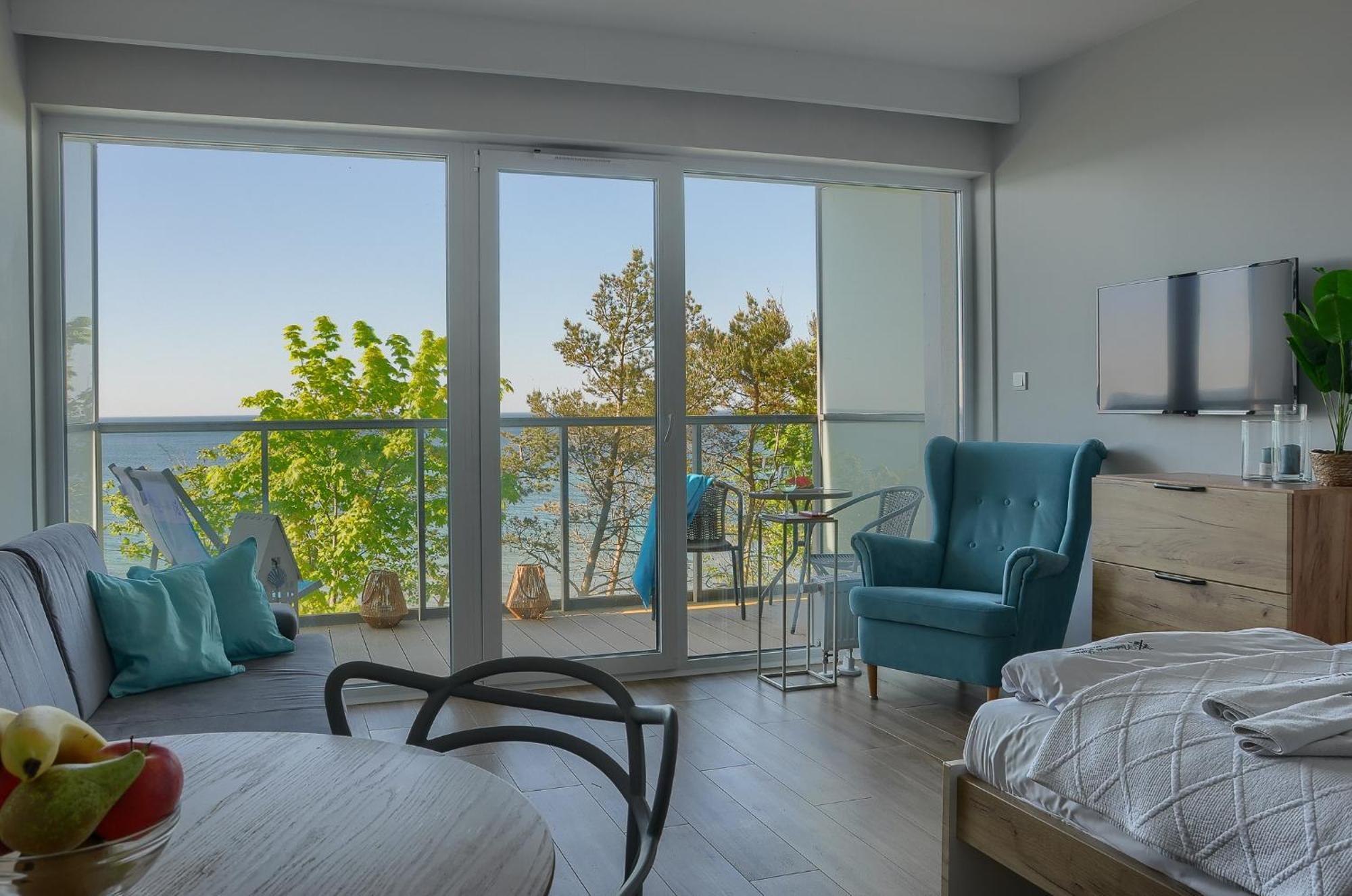 Apartament Z Widokiem Na Morze- Ustronie Apartments Nadmorski Luksus Apartamenty Ustronie Morskie Dış mekan fotoğraf