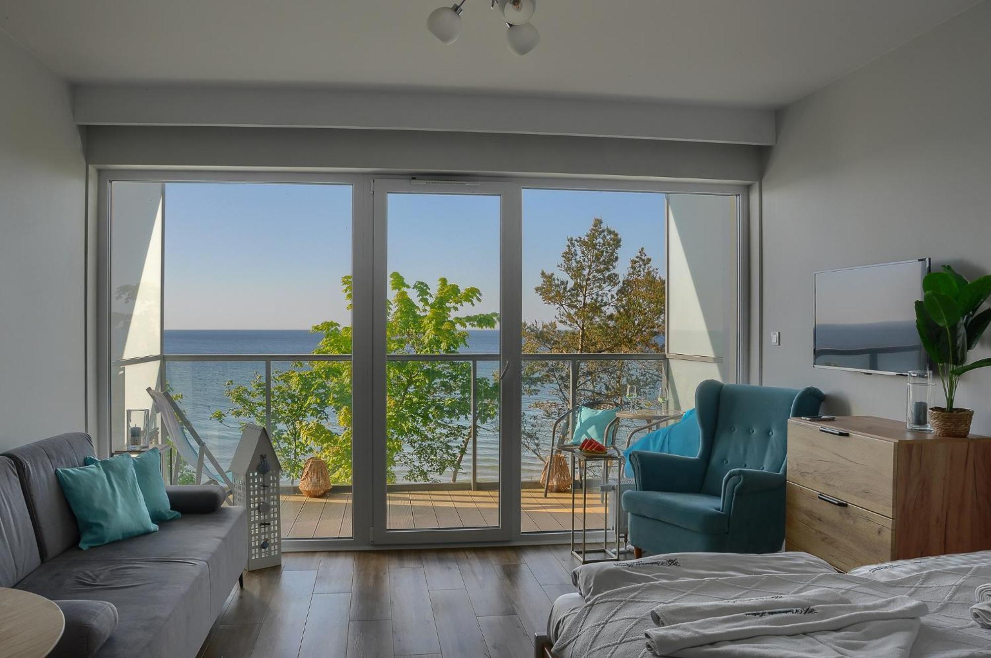 Apartament Z Widokiem Na Morze- Ustronie Apartments Nadmorski Luksus Apartamenty Ustronie Morskie Dış mekan fotoğraf