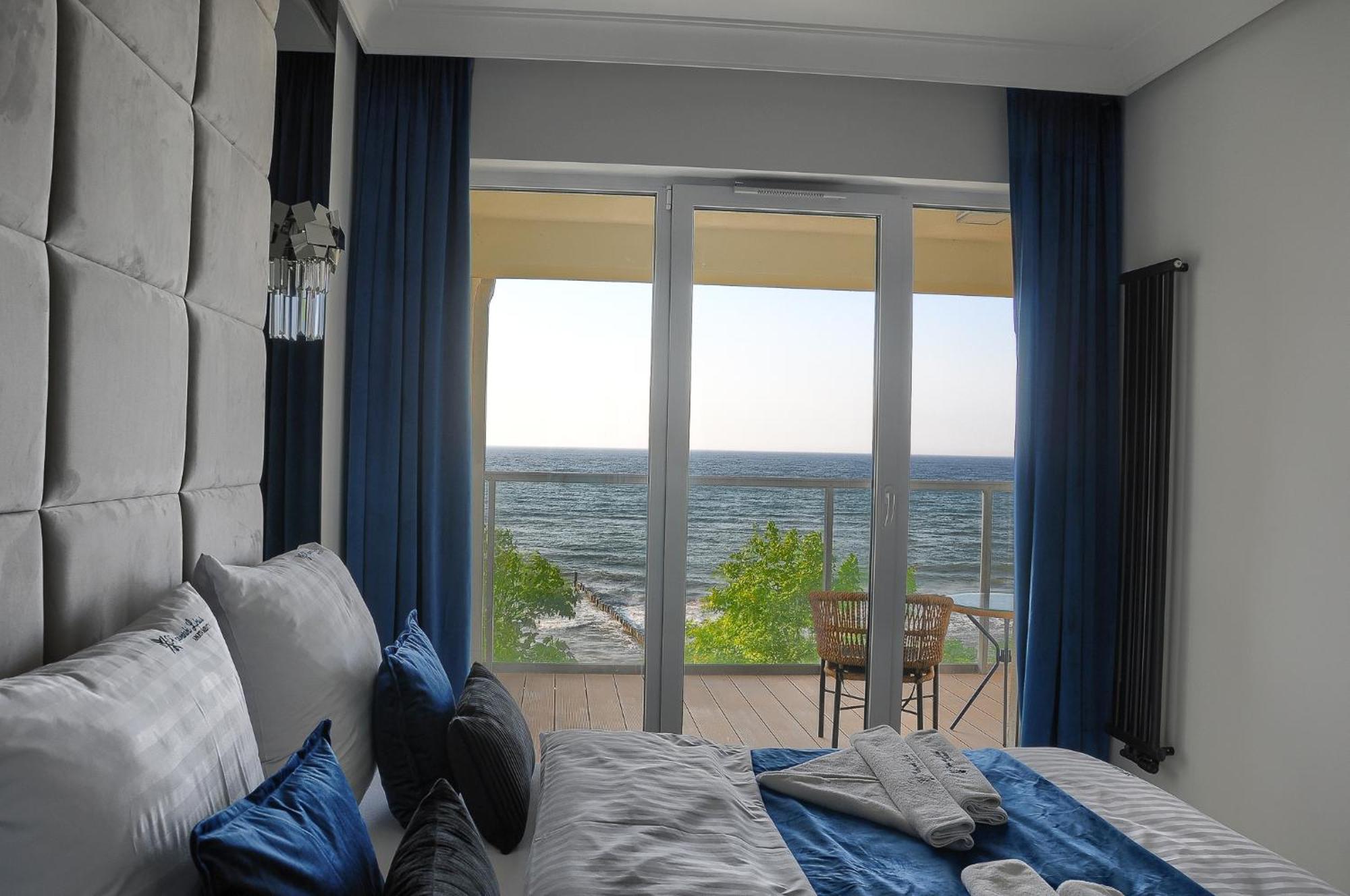 Apartament Z Widokiem Na Morze- Ustronie Apartments Nadmorski Luksus Apartamenty Ustronie Morskie Dış mekan fotoğraf